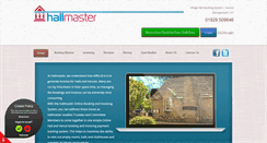 Desktop Screenshot of hallmaster.co.uk